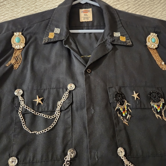 Mens Dickies decorative shirt - Picture 3 of 3